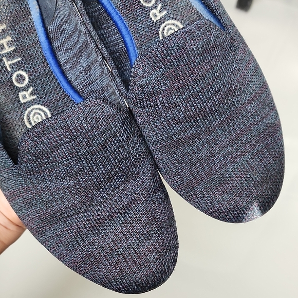 Rothy's Heather Navy The Loafers Round Toe - Picture 2 of 13